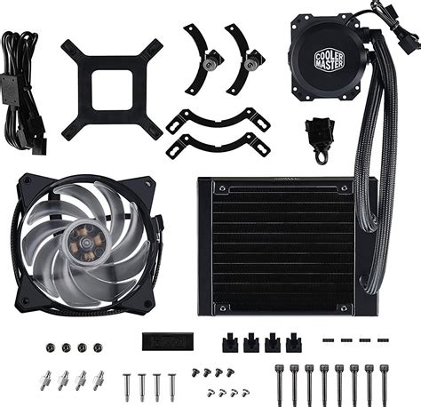 Cooler Master Masterliquid Ml L Rgb Aio Cpu Liquid Cooler Mm