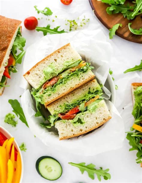 The Best Vegan Sandwich 10 Minutes Pinch Me Good