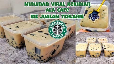 Lagi Viralrasanya Nyegerin Banget Resep Coffee Jelly Sago Super