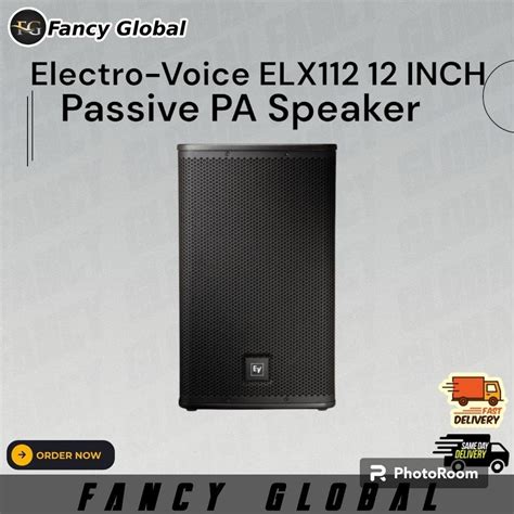 Electro Voice Elx112 12 Inch And Elx115 15 Inch Passive Pa Speaker Shopee Malaysia