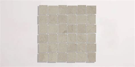 Convoy Taupe Basketweave Mosaic Porcelain Tile Nasco Stone Tile