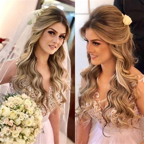 Pin On Meu Casamento Elegant Wedding Hair Bride Hairstyles Wedding