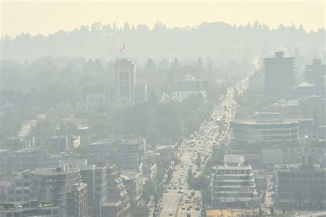 Air Quality Bulletin Issued For Metro Vancouver Fraser Valley