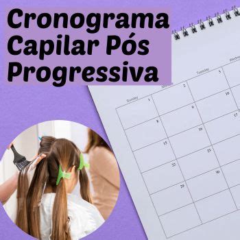 Cronograma Capilar P S Progressiva Guia Completo