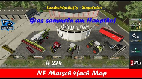 Ls Nf Marsch Gras Sammeln Am Haupthof Youtube