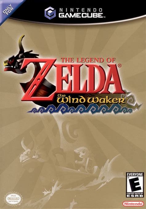 The Legend Of Zelda The Wind Waker Gamecube Box Cover Art