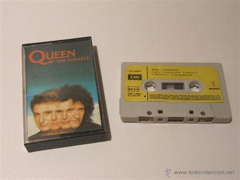 Cassette Queen The Miracle Emi 1989 Comprar Casetes Antiguos En