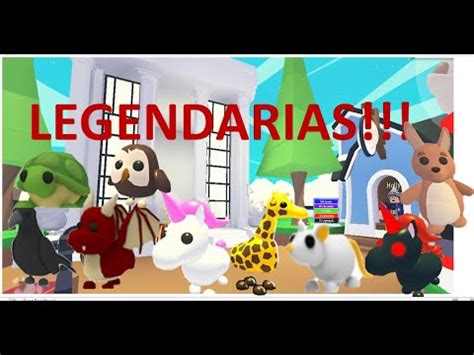 CÓMO CONSEGUIR MASCOTAS LEGENDARIAS GRATIS EN ADOPT ME YouTube