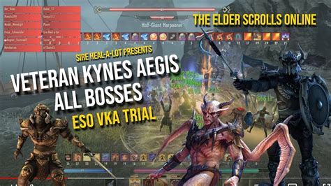 Kyne S Aegis Veteran Vka Trial Bosses Templar Healer View The Elder