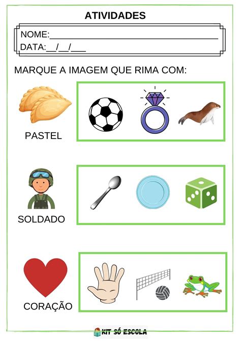 Atividade Com Rima 2 Ano - Atividade Com Rimas 2 Ano - RETOEDU