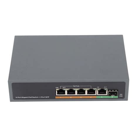 Cikonielf commutateur Gigabit Ethernet Commutateur POE Interface à