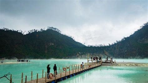 Pengelola Objek Wisata Kawah Putih Sebut Jumlah Pengunjung Turun