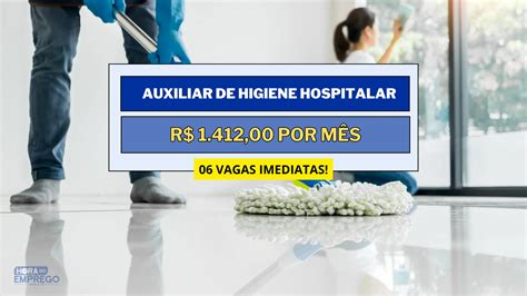 Morhena Hospitalar Contrata Auxiliar De Higiene Hospitalar Vagas