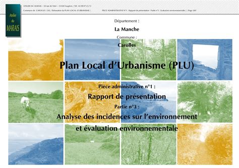 Calaméo Plu Carolles Rp Evaluation Environnementale B