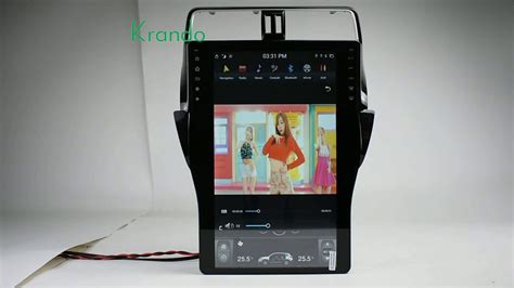 Krando Android 7 1 16 Tesla Vertical Car Multimedia For Toyota Prado