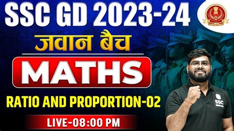 Ssc Gd 2024 Maths Ratio And Proportion 2 For Ssc Gd 2024 Ssc Gd