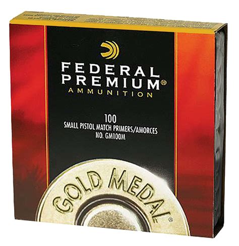 Federal GM205M Premium Gold Medal Small Rifle Primers 1000 Total Packed