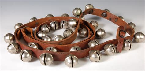 299 Antique Strand Of Sleigh Bells