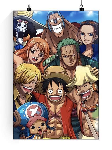 Buy Monkey D. Luffy All Crew Members | One Piece Straw Hat Pirates Crew ...