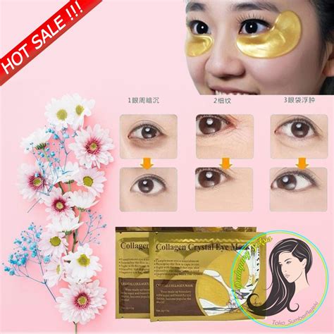 Jual MASKER MATA MURAH Masker Mata Collagen Crystal Collagen Gold