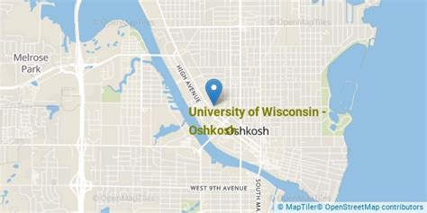 UW Oshkosh Campus Map