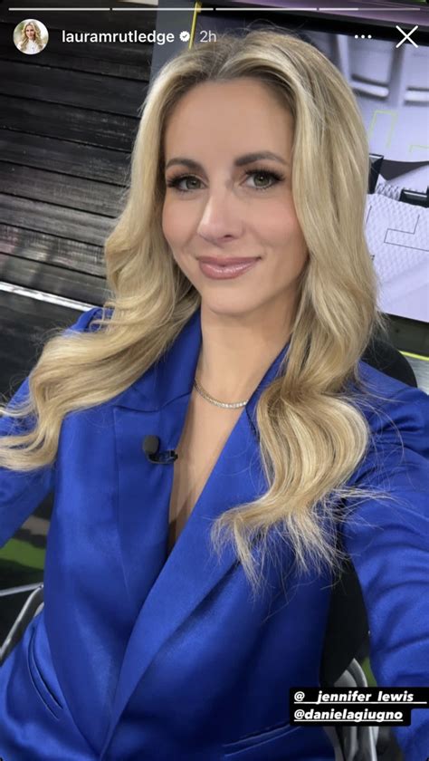 ESPN Reporter Laura Rutledge Shows Off Her Outfit For Monday S Show