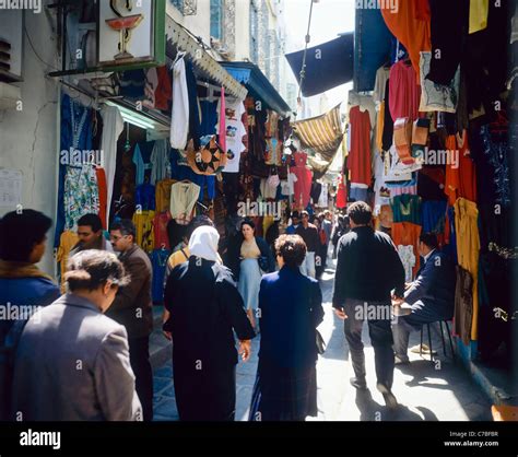 Souks In The Medina Of Tunis High Resolution Stock Photography And