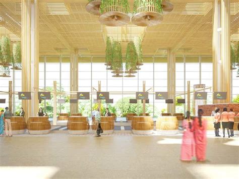 Som S Design For New Garden Terminal At Kempegowda International