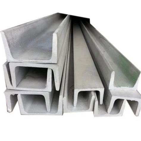 Mild Steel U Shape MS Channel For Construction Size 100 X 50mm At Rs