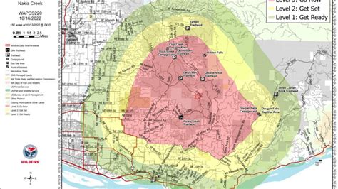 Nakia Creek Fire Grows To 1500 Acres Sunday More Level 3 Go Now