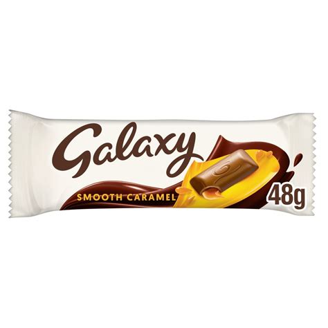 Galaxy Smooth Caramel And Milk Chocolate Snack Bar 48g Bestway Wholesale