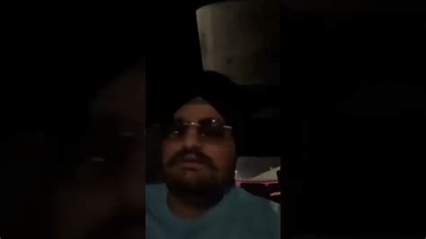 Sidhu Moose Wala Father Balkaur Singh Live Sidhumoosewala Youtube