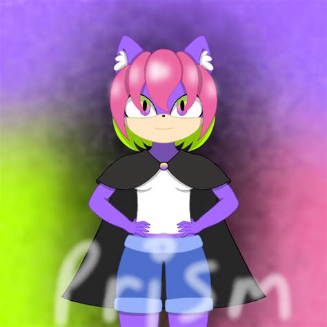 Sonic Oc Cat Adopt By Prismaticarts On Deviantart