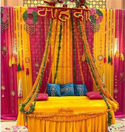 Festiwave Haldi Decor Indian Haldi Decor Mehndi Decor Sangeet Decor