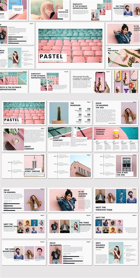 PASTEL - Powerpoint Template, a Presentation Template by deasign ...