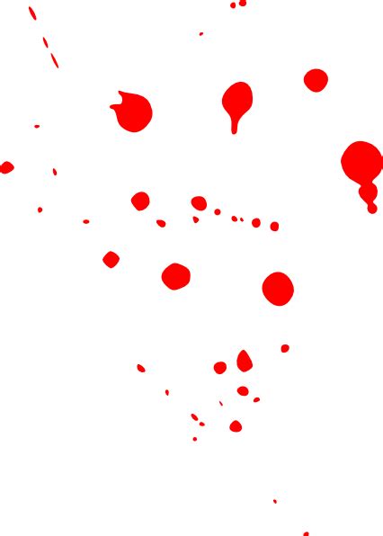 Paint Splat Red Clip Art at Clker.com - vector clip art online, royalty ...