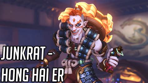 Junkrat Hong Hai Er Skin Showcase Overwatch 2 YouTube