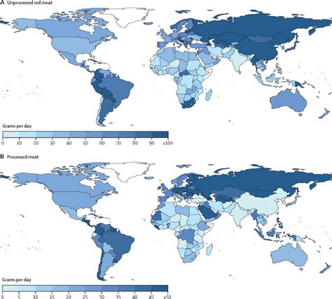 Global Regional And National Consumption Of Animal Source Foods