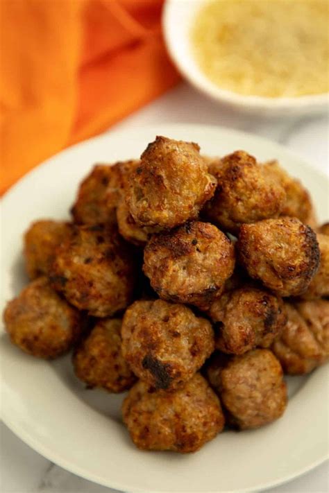 Oven Baked Pork Meatballs Seaside Recipes