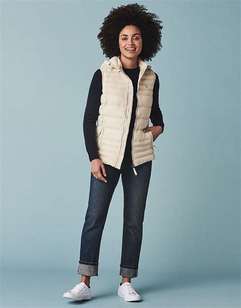 Womens Quilted Lightweight Gilet From Crew Clothing Company