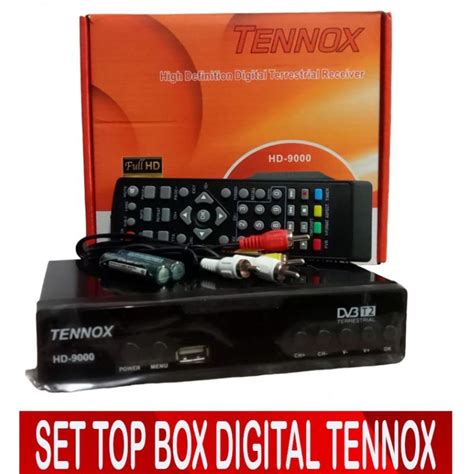 Jual Set Top Box Tv Digital Tennox Dvb T Ews Uhf Hd Alat Tv Digital