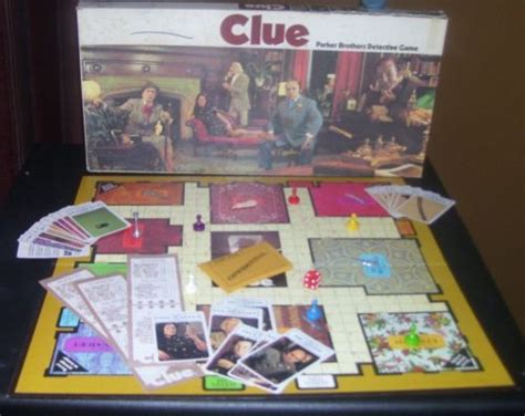 Professor Plum With The Candlestick In The Conservatory With Images Clue Board Game