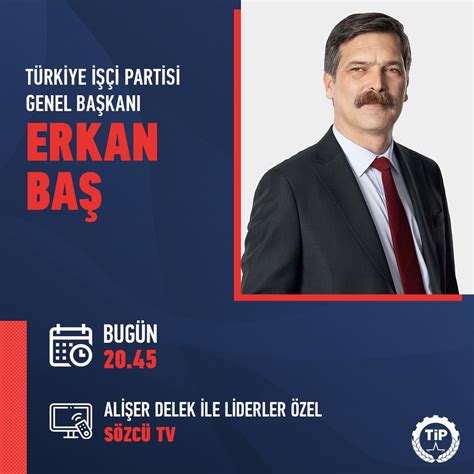 T Rkiye I Partisi On Twitter Genel Ba Kan M Z Erkan Ba Bu Ak Am