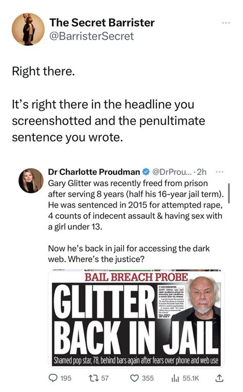 Dr Charlotte Proudman On Twitter I Wonder If Gary Glitters Victims