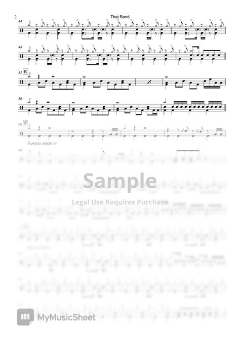 Kessoku Band That Band Bocchi The Rock OST Sheets By Raymond Goh