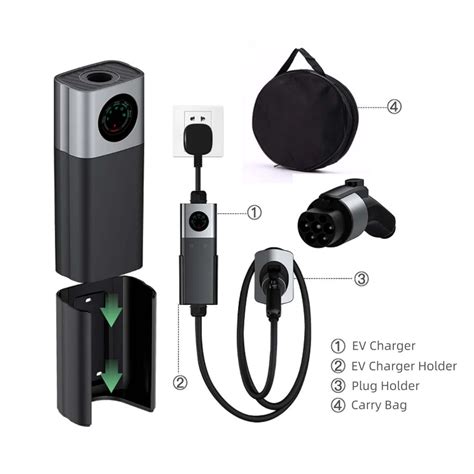 Factory Ev Charger 11kw Single Phase Suitable For Universal Cars Ev