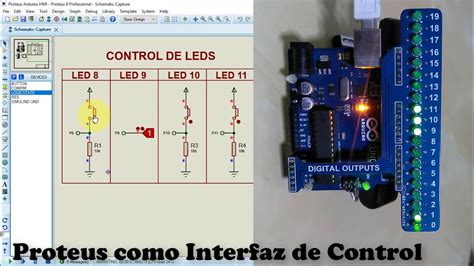 Proteus Como Interfaz De Control Arduino Arduinolover