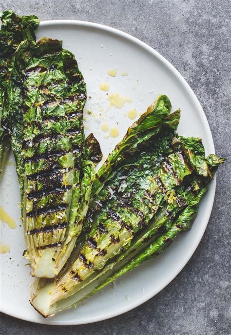 How To Grill Lettuce Simple Italian Grilled Romaine Salad Recipe