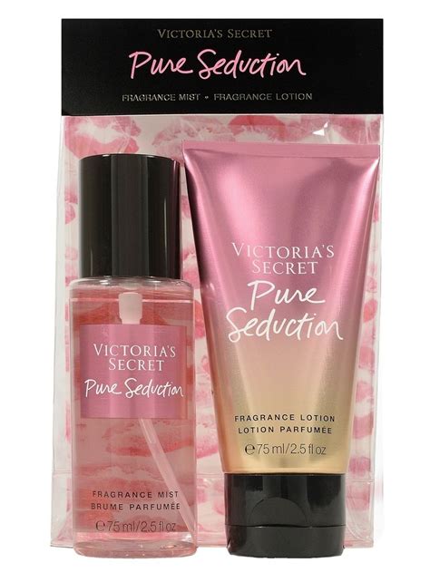 Victorias Secret Mini Mist And Lotion T Set Pure Seduction Beautyspot Malaysias Health