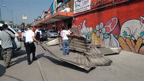 Video Cae estructura en el Mercado Martínez de la Torre en la Colonia